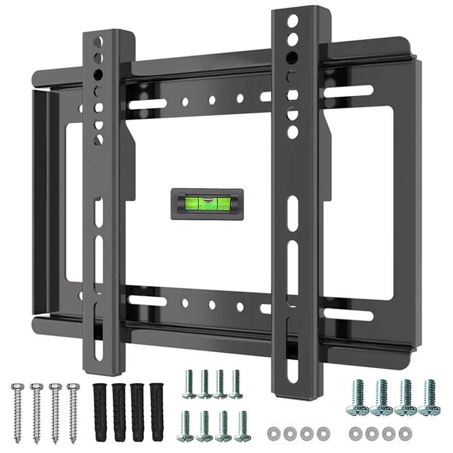 Soporte de pared para televisores de 14 a 42 pulgadas, versi&oacute;n dom&eacute;stica, puede pesar 20 kg, soporte de TV para montaje en pared, viene con tornillos