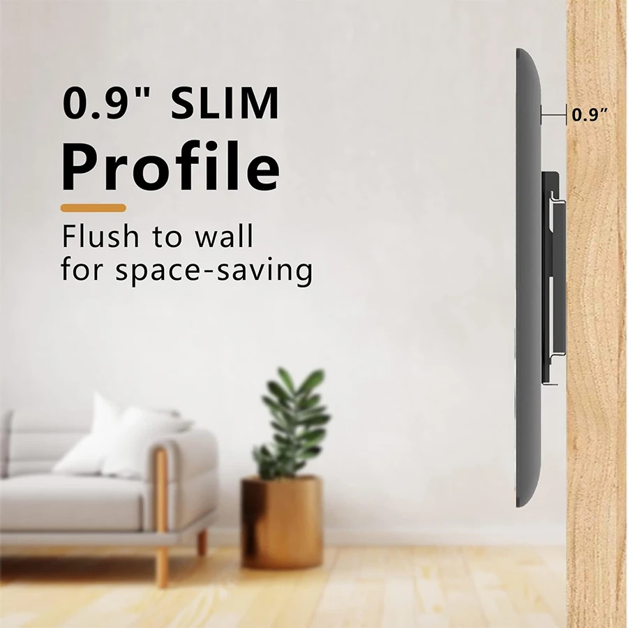 Soporte de pared para televisores de 14 a 42 pulgadas, versi&oacute;n dom&eacute;stica, puede pesar 20 kg, soporte de TV para montaje en pared, viene con tornillos